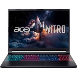 Notebook Gamer Acer Core 7 240H 5.2Ghz, 32GB, 1TB SSD, 16" FHD+ 180Hz, RTX 5060 8GB