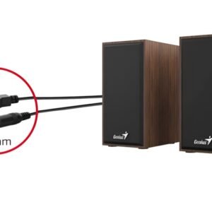 Parlante Genius SP-HF180 6W USB madera