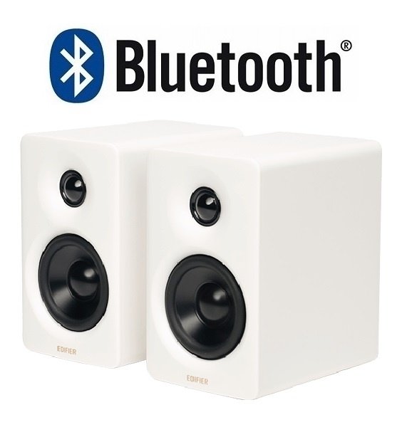 Parlantes Edifier 2.0 M60 66W bluetooth blanco