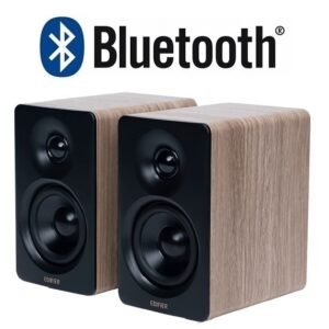 Parlantes Edifier 2.0 M60 66W bluetooth roble