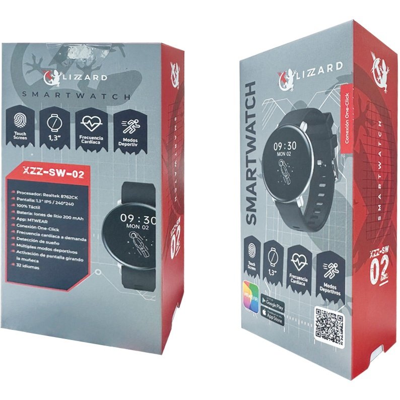 REL168 Reloj Smartwatch X-Lizzard XZZ-SW-02