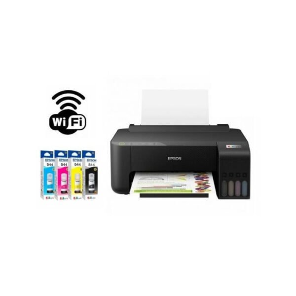 Combo Impresora Epson EcoTank L1250 Wi-Fi 5760x1440ppp + 4 Botellas T544