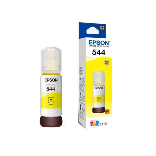 Botella de Tinta Original Epson T544420 Amarilla 65ml