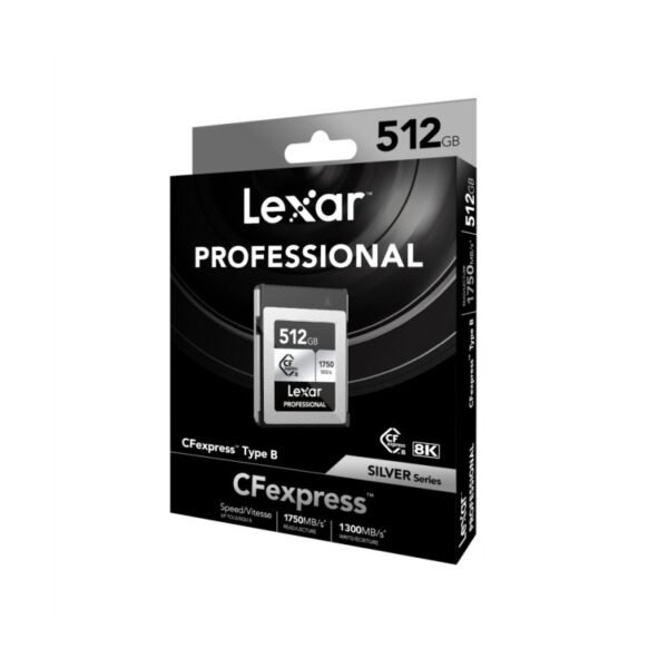 itecs-0879c7646889404aac98c4f2bb72c05b Memoria CFexpress Lexar Pro 512GB Tipo B Silver 1750 MB/s