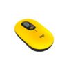 Mouse Logitech POP Inalámbrico Bluetooth Amarillo
