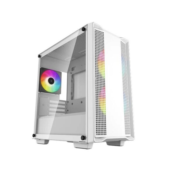 itecs-0ed959e3fd89d2833c71d9b5401bccf6 Gabinete DeepCool CC360 ARGB Micro-ATX Blanco