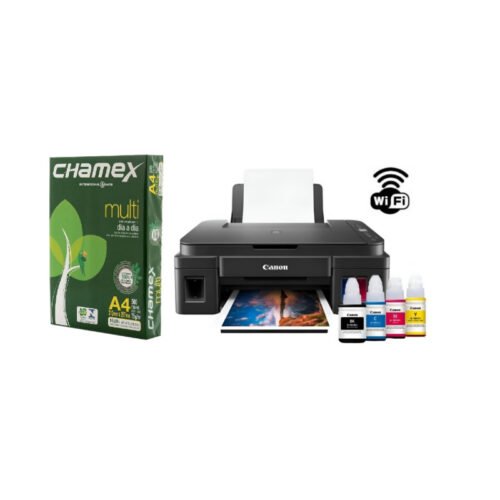 Combo Impresora Multifunción Canon Pixma G-3110 WiFi + Resma A4