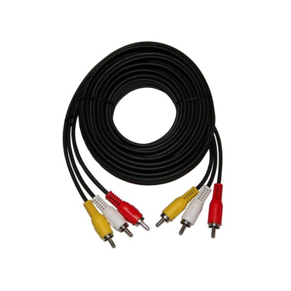 itecs-10edbf7caa43c04a03dd84f33d8c7f42 Cable RCA 3x3 Audio Video Estéreo 1.8m