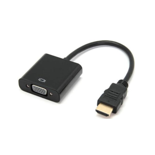 Adaptador HDMI Macho a VGA Hembra con Audio