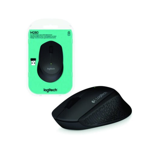 Mouse Logitech M280 Inalámbrico Negro
