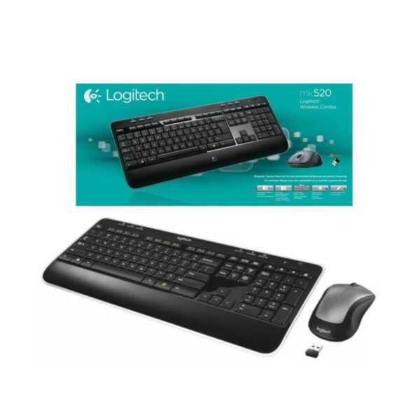 Combo Teclado y Mouse Logitech MK520 Inalámbrico