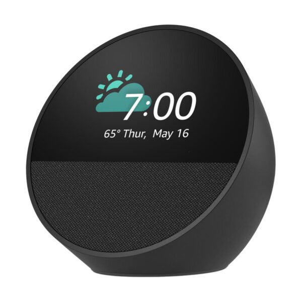 Parlante inteligente y Reloj Amazon Echo Spot negro