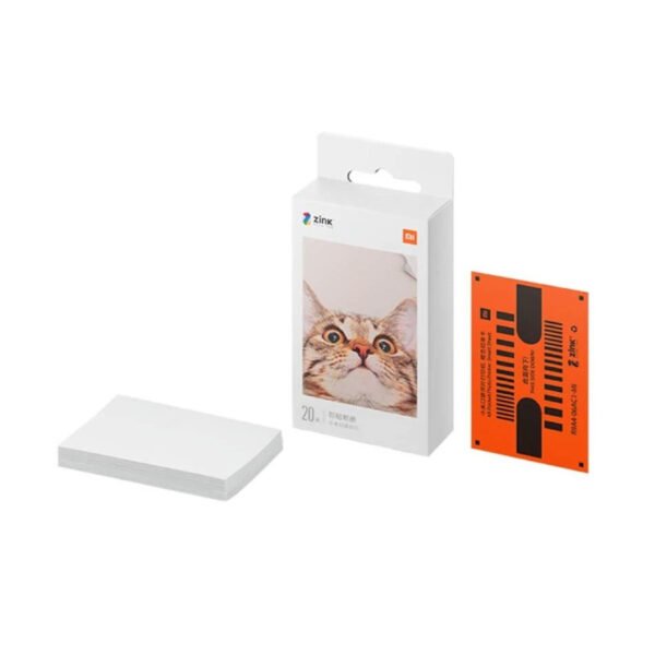 Papel Para Impresora de Fotos Portátil Xiaomi (20 hojas)