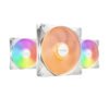 Fan be quiet! Light Wings LX 140mm PWM HS x 3 blanco