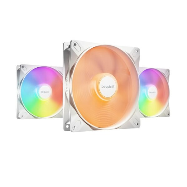 Fan be quiet! Light Wings LX 140mm PWM HS x 3 blanco
