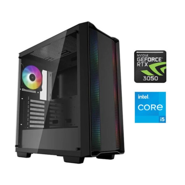 Equipo Gamer Core i5 12400F, 16GB, 500GB, RTX 3050 6GB