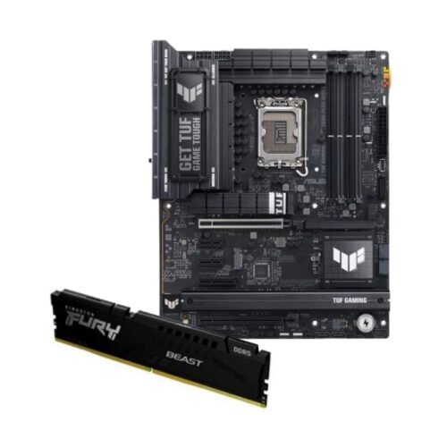 Combo Motherboard Asus TUF Z890-Plus WiFi 7 y Memoria Kingston DDR5 16GB 5600MHz
