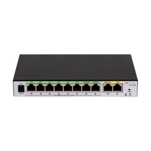 Router Hikvision Multi-WAN corporativo 10p Gigabit PoE