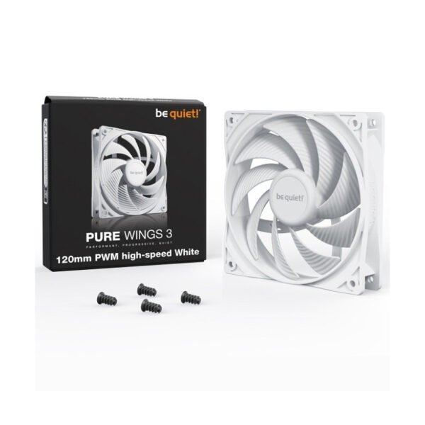 Fan be quiet! Pure Wings 3 120mm PWM HS blanco
