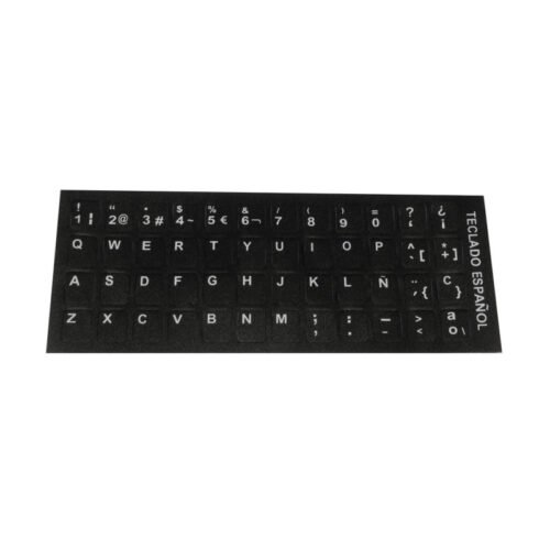 Sticker Teclado Español Adhesivo