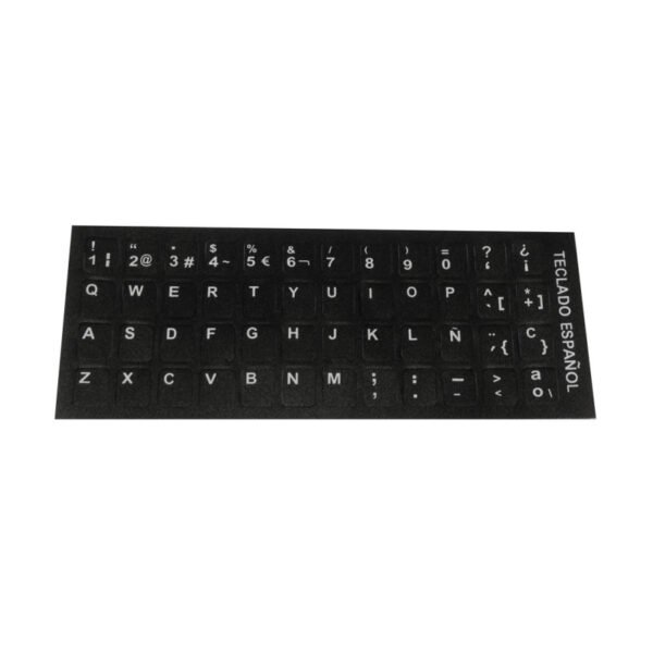 Sticker Teclado Español Adhesivo