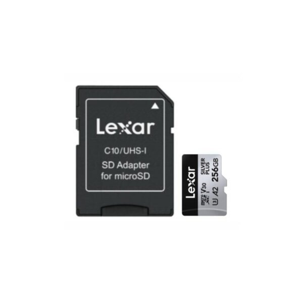 Memoria microSDXC Lexar Professional 256GB Silver Plus