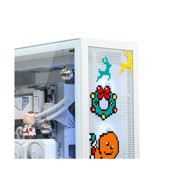itecs-2143b55663205bdc402f536213cce2b1 Pines DeepCool Pixel Series Blanco para personalizar gabinetes