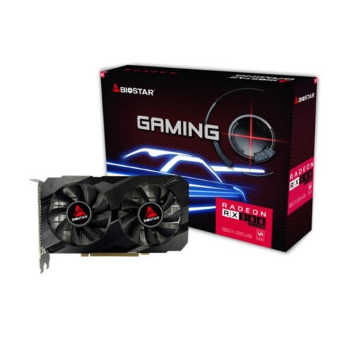 Tarjeta de Video BioStar RX580 8GB GDDR5 Negro
