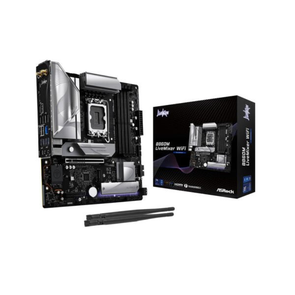 Mother Asrock B860 LiveMixer LGA 1851 WiFi 6