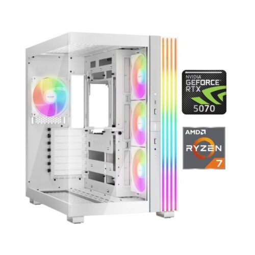 Equipo Gamer Ryzen 7 7800X3D, 32GB, 1TB, RTX 5070 12GB