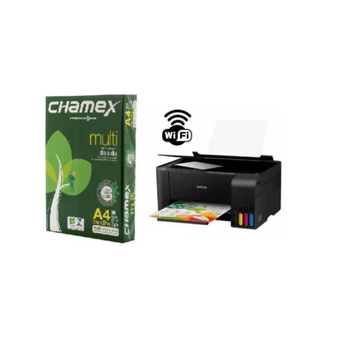 Impresora multifuncion + resma A4