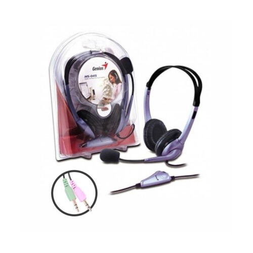Audífonos Genius HS-04S c/Micrófono Anulación Ruido
