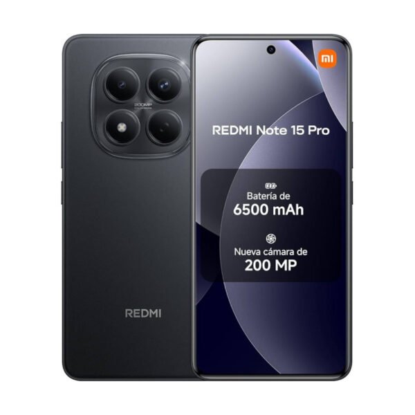 Xiaomi Redmi Note 15 Pro 12GB 512GB negro