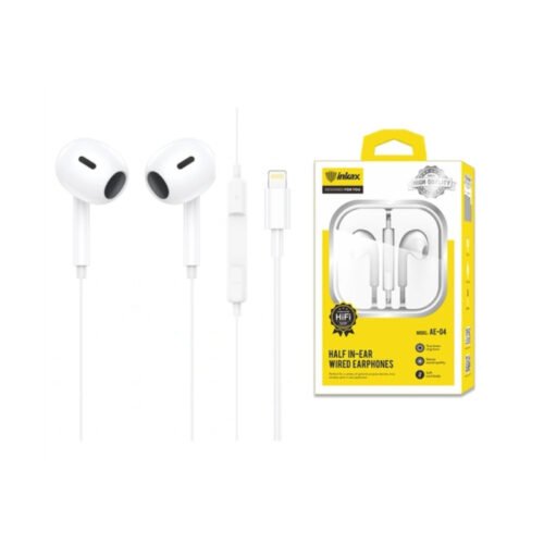 Auriculares Inkax Intraaurales Lightning Blancos