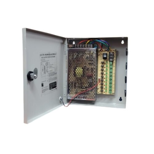 Fuente con Gabinete NRG+ 12V 10A 9 Canales