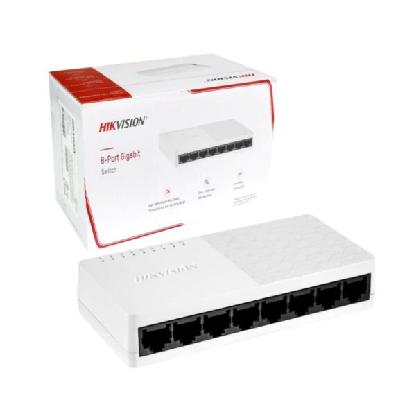 Switch Hikvision 8 puertos gigabit