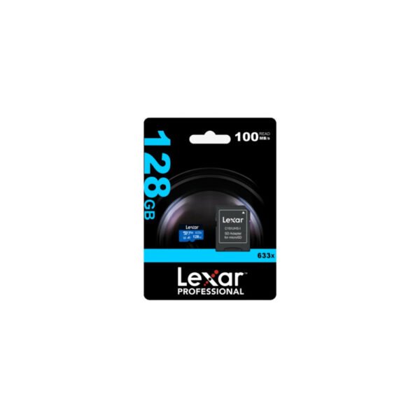 Memoria microSDXC Lexar 128GB 633x UHS-I Blue Series