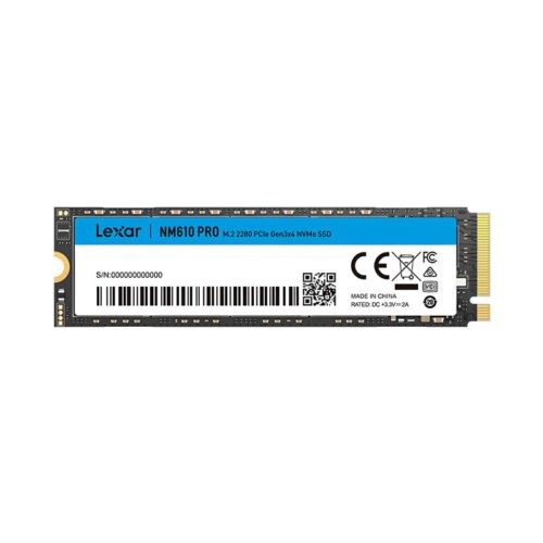 Disco SSD Lexar NM610PRO 500GB NVMe PCIe Gen3x4 M.2 2280