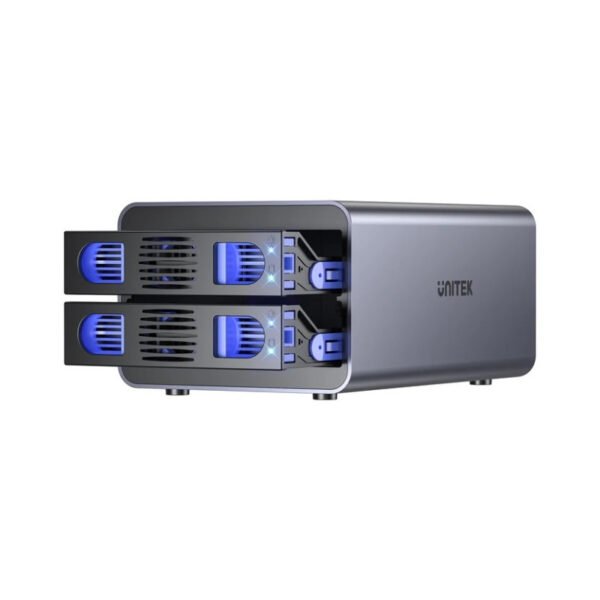 Gabinete Externo Dual Unitek USB 3.0 para 2 discos SATA