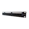Patchera 24 puertos cat 6e para rack