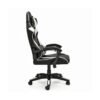 Silla Gamer Ergonómica con Masajes Negra y Blanca