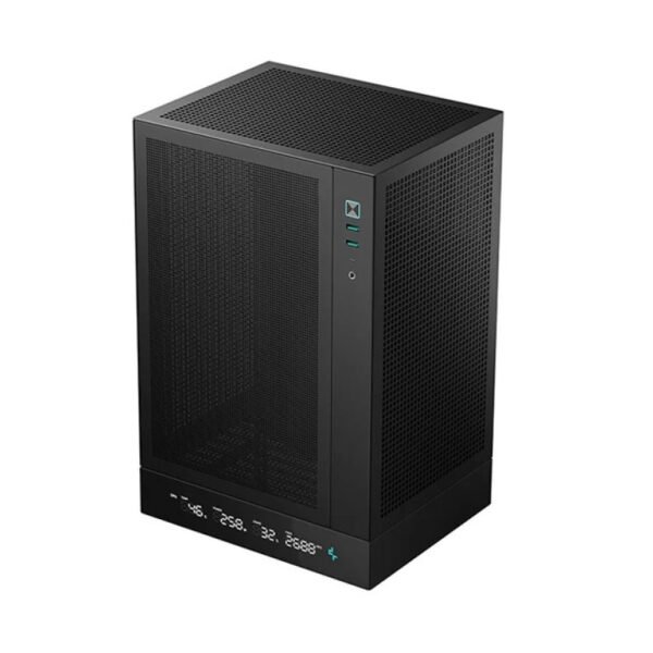 Gabinete DeepCool CH170 Digital ITX Vertical Negro