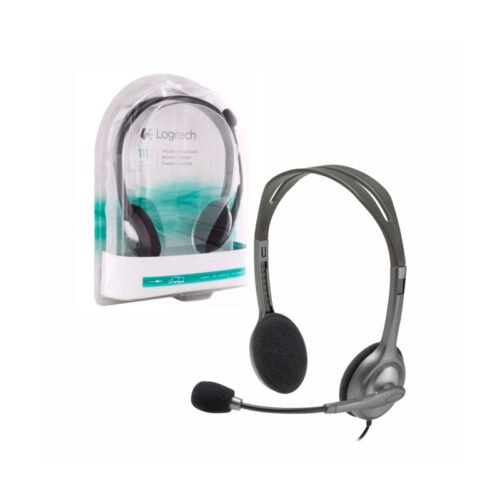 Audífono Logitech H111 con Micrófono y Conector 3.5mm