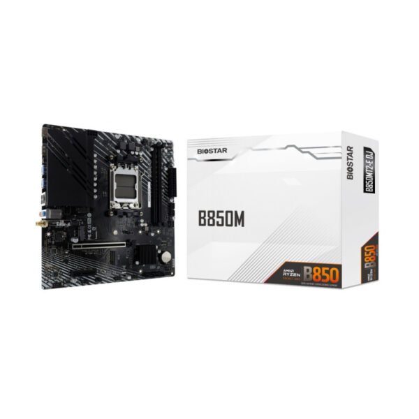 Motherboard BioStar B850MT2-E DJ AM5 DDR5 Micro-ATX
