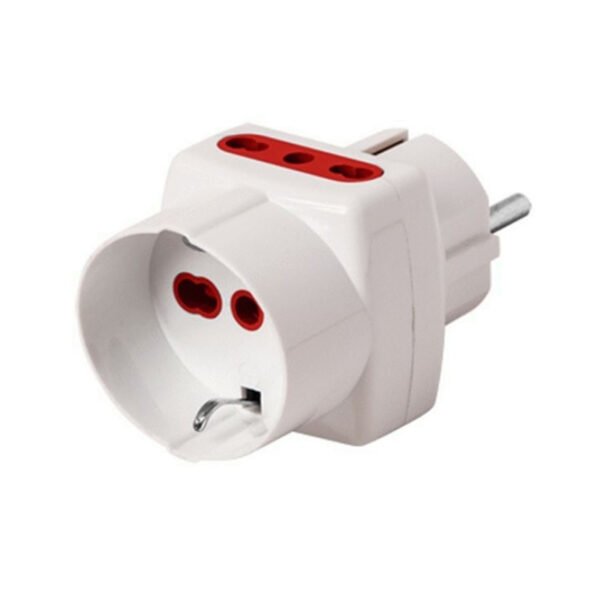 itecs-3c8d4ebf3ad16cbddaa6d5d95a9711dc Adaptador de Corriente Conatel Schuko + 2x3L a Schuko