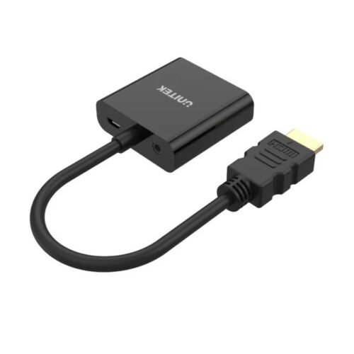 Adaptador Unitek HDMI a VGA con audio