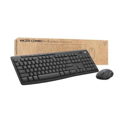 Combo Logitech MK370 teclado y mouse inalámbricos