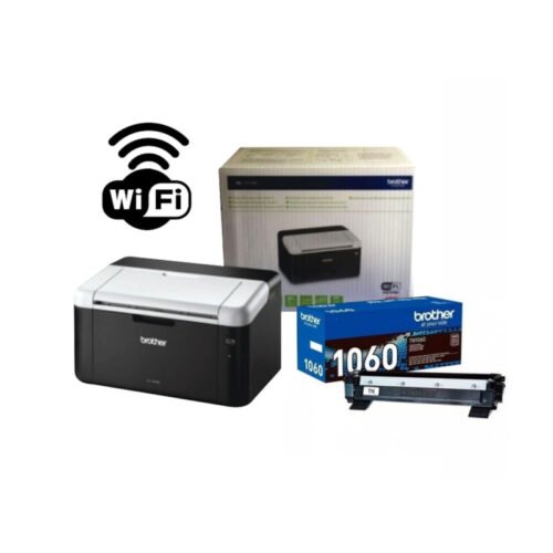 Combo Impresora Láser Brother HL-1212W Wi-Fi Monocromática + Tóner Original