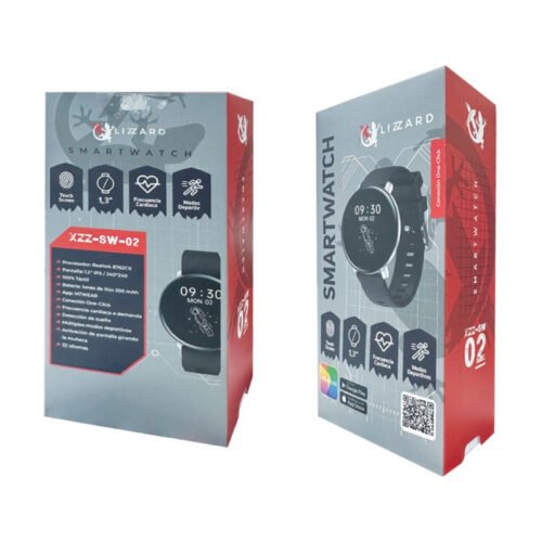 Reloj Smartwatch X-Lizzard XZZ-SW-02 1.4" Negro