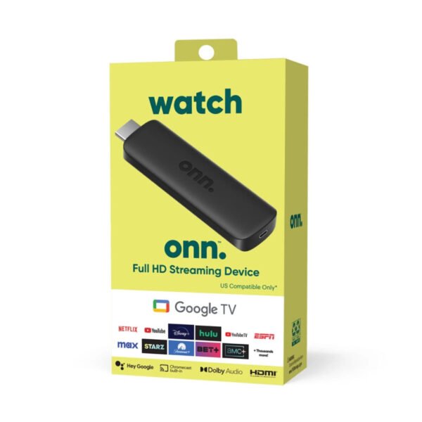 Onn Google TV Full HD Streaming Box